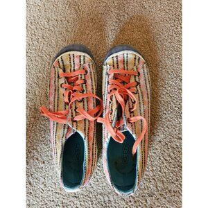 Keen Womens Multicolor Striped Casual Shoes Size 10 US/EU 40.5